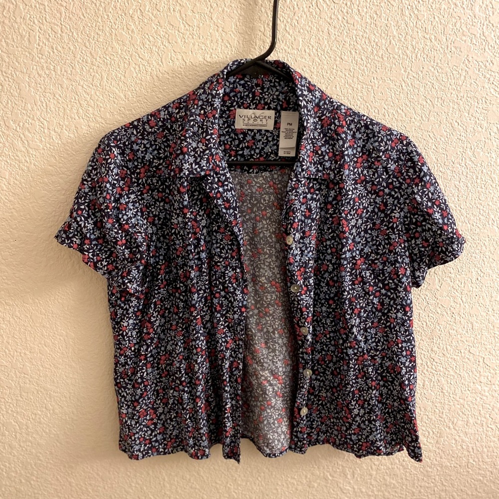 Vintage Villager Sport Short Sleeve Button Up